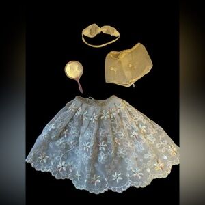 Vintage Mattel 1959 - 1963  #921 Barbie "Floral Petticoat" Nearly Complete Set